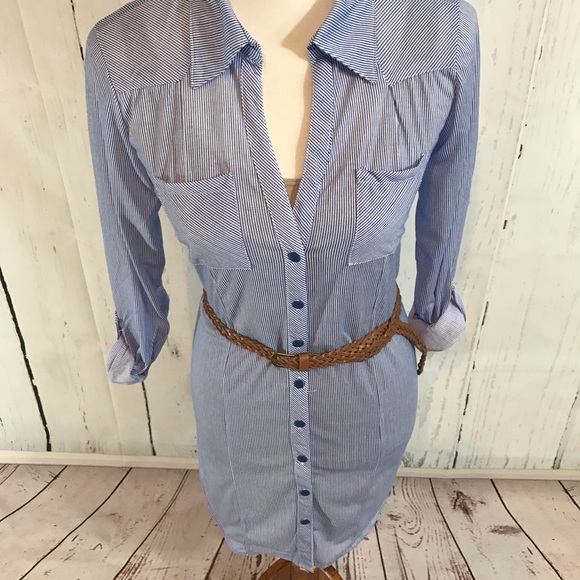Tops - ⚡️FLASH SALE⚡️☃️ Stripped Button Down Tunic ☃️