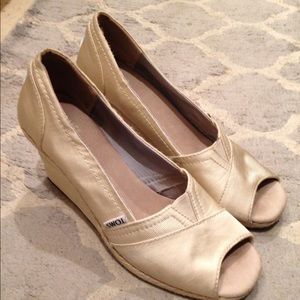 Ivory Toms Wedges, Wedding