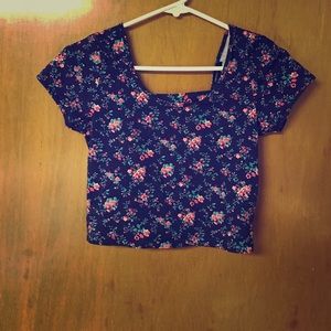 Floral Crop Top