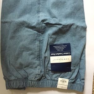 Plus Suze chambray pull on pants
