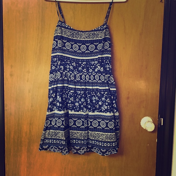 Blue Pattern Sundress