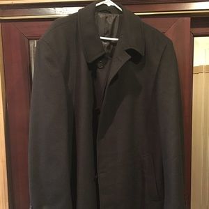 Ralph Lauren Wool/Cashmere Overcoat Brown Size 46L