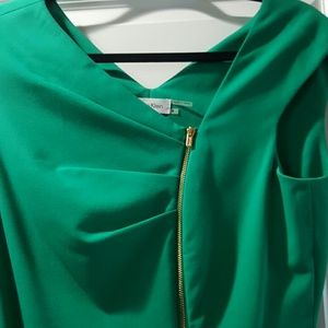 Calvin Klein green dress