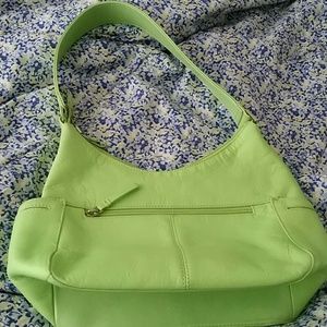 Lime green purse