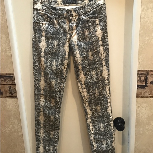 High waist Guess skinny jeans