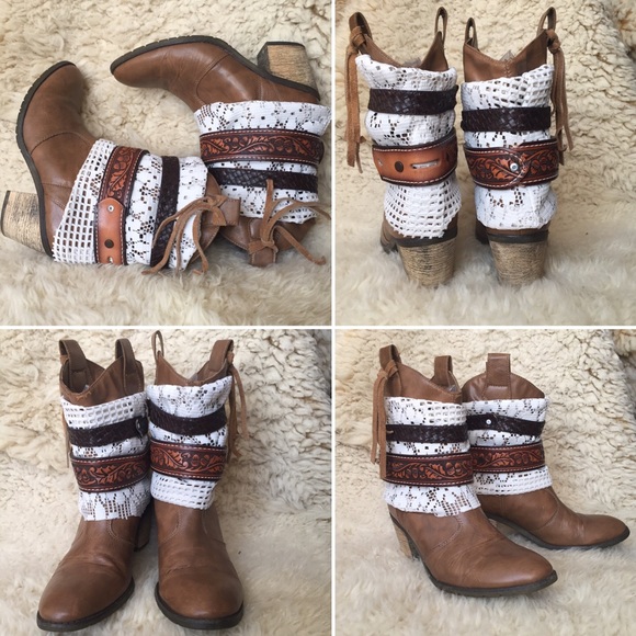 8.5 "Prairie Wolf" HAELI MAED women's boots - Picture 2 of 4