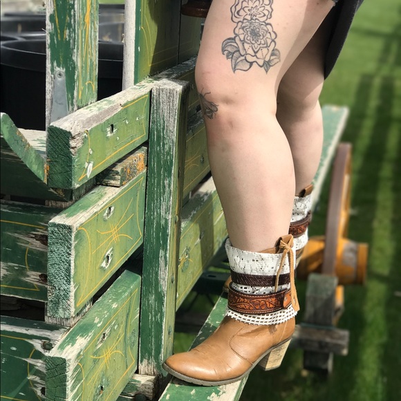 8.5 "Prairie Wolf" HAELI MAED women's boots - Picture 3 of 4