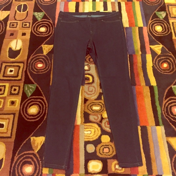 HUE Pants - Hue Jeans Leggings Size L-EUC
