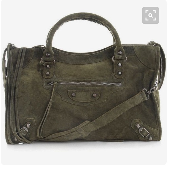 Balenciaga olive green