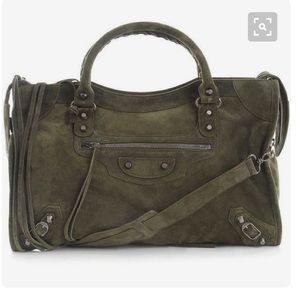 Balenciaga olive green