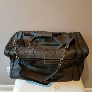 Handcrafted Leather Duffel Bag