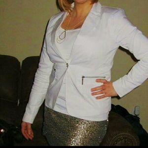White Michael Kors Blazer