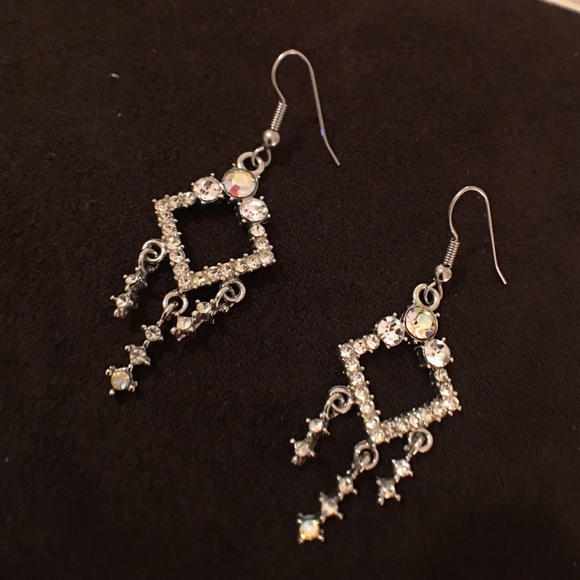 Sparkly chandelier earrings