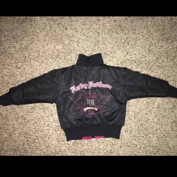 🚨SALE🚨NWOT girls 2T reversible Harley Jacket