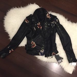Blank NYC Jackets & Coats - Blank NYC embroidered faux leather jacket Blank NYC Jackets & Coats - Blank NYC embroidered faux leather jacket