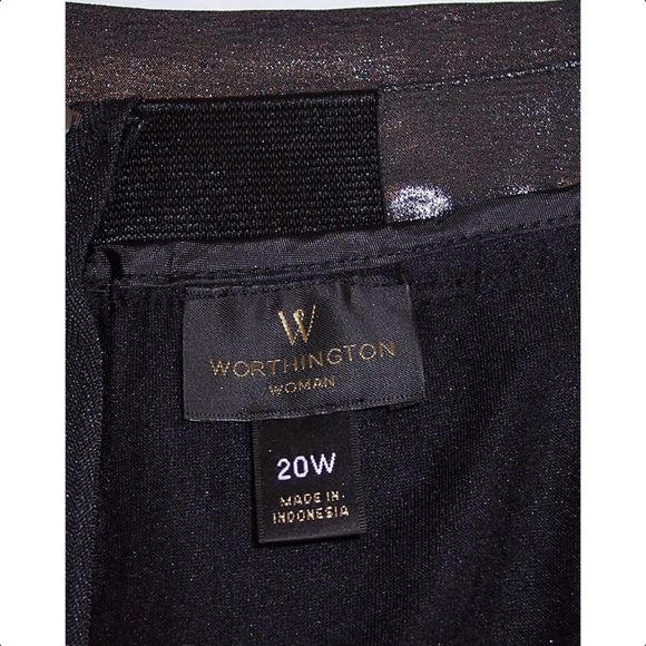 NEW Worthington 24W Shimmer Skirt - Picture 6 of 8