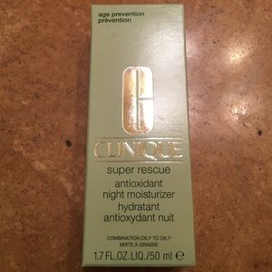 Clinique super rescue moisturizer!