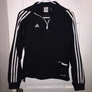 Black Adidas Climacool 3/4 zip up