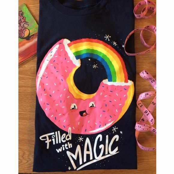 Threadless Tops - Doughnut Graphic Tee