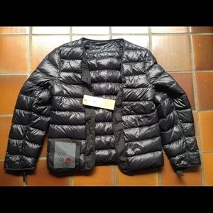 TEN C - DOWN LINER IN BLACK - SIZE M