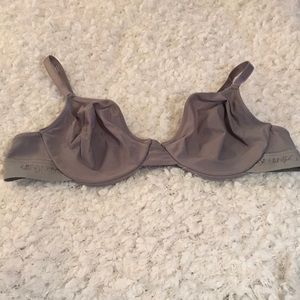 Calvin Klein gray underwire bra 34B very nice!