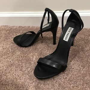 Steve Madden scrappy high heels with ankle strap