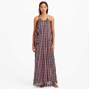J crew maxi dress with pockets