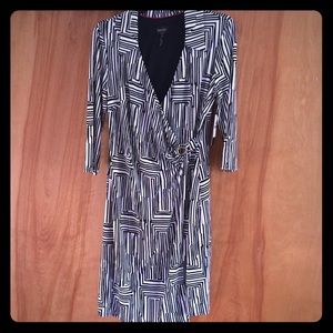 Vern Faux Wrap Dress (NEW)