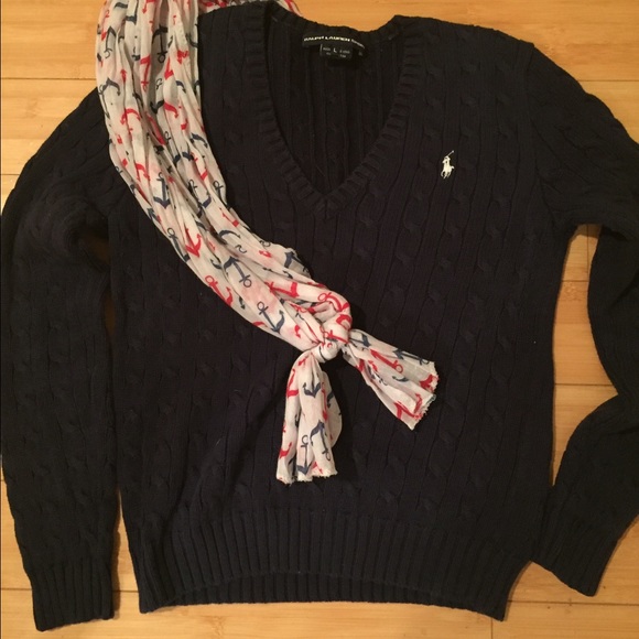 Ralph Lauren Sport Cable Knit Sweater