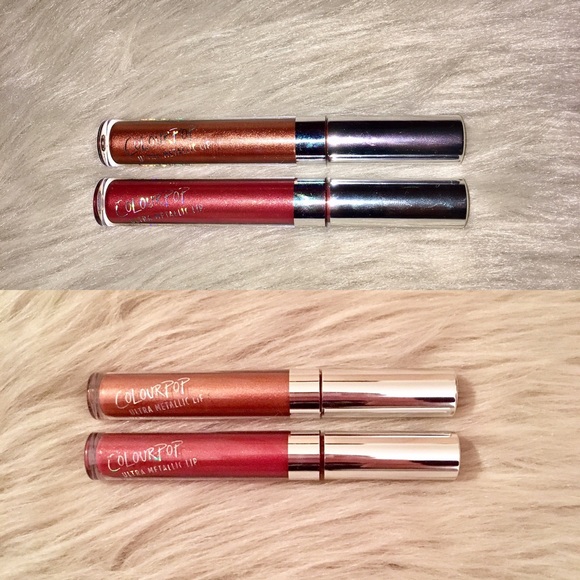 ColourPop Ultra Metallic Lip in Kween and Maneater - Picture 1 of 4