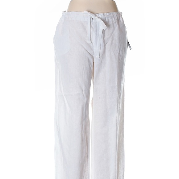 NWT Daisy Fuentes Linen Pants