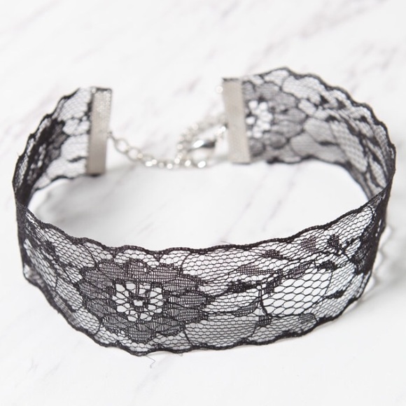 LA Hearts Jewelry - 💕Last One💕NWT Black Lace Choker💕