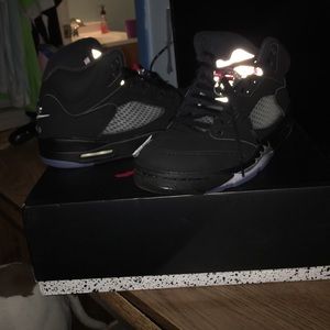 Air Jordan RETRO 5 BLACK METALLIC OG 2016