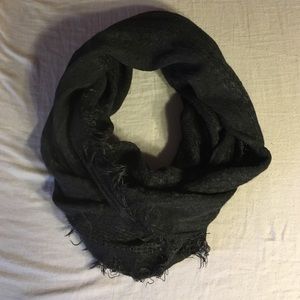 Long Black Scarf