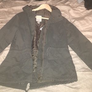 Navy green jacket