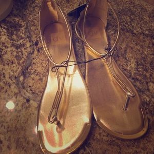 Gold Kaden Sandals