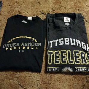 2 Pittsburgh Steelers shirts