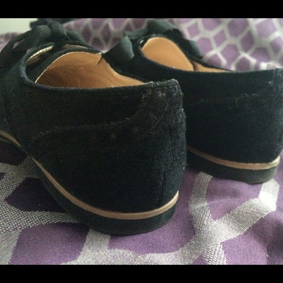 🛍Bundled BOGO* Velvet Black Oxfords 😍 - Picture 2 of 3