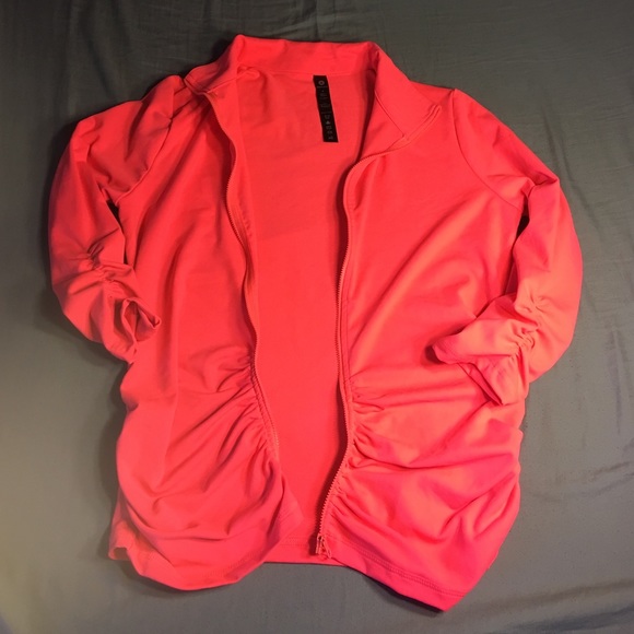 Neon Pink Workout Jacket
