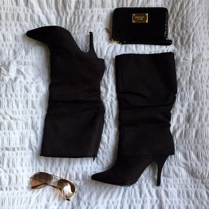 ✨Sale✨Mid-calf • Faux Suede • Pointed Toe Boots