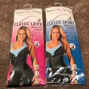Squeez Me Skinny Latex and Sports waist trainers