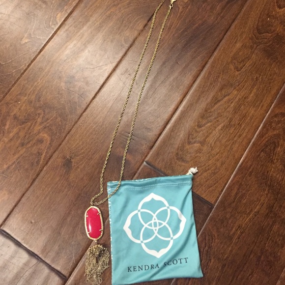 Kendra Scott Red Necklace