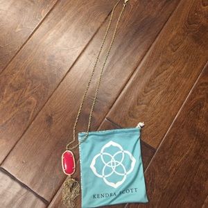 Kendra Scott Red Necklace