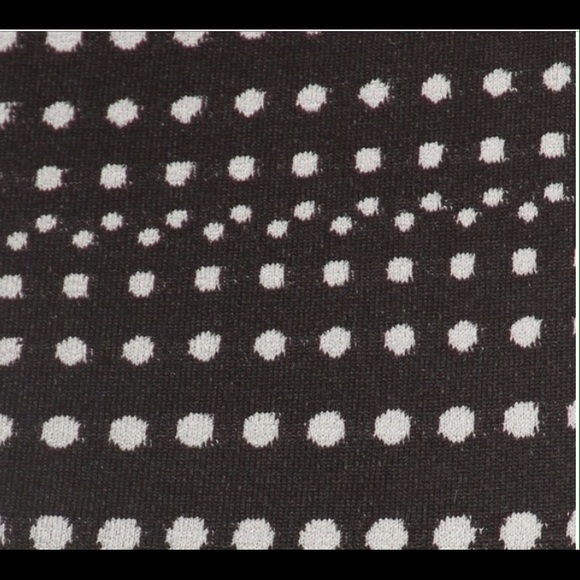 Black & White Polka Dot Leggings - Picture 4 of 4