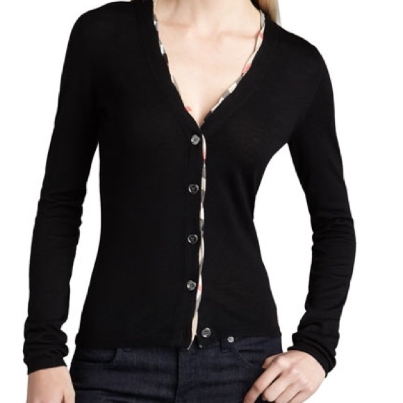 Burberry button down cardigan