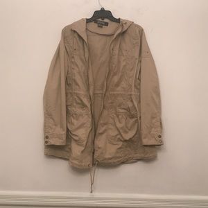 Khaki Utility Jacket- Kenneth Cole Reaction