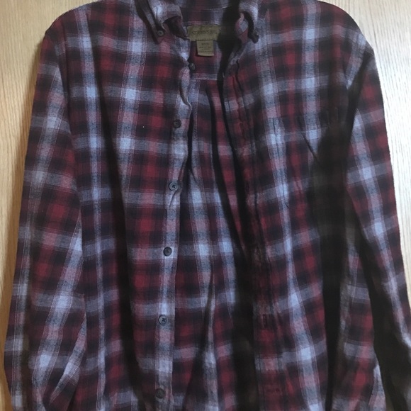 St.Johns Bay long sleeve plaid t-shirt - Picture 4 of 4
