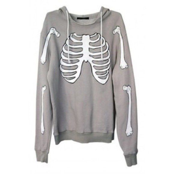 Wildfox Tops - Vintage Wildfox Skeleton Hoodie