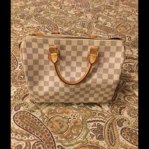 Louis Vuitton Speedy 30 Damier Azur