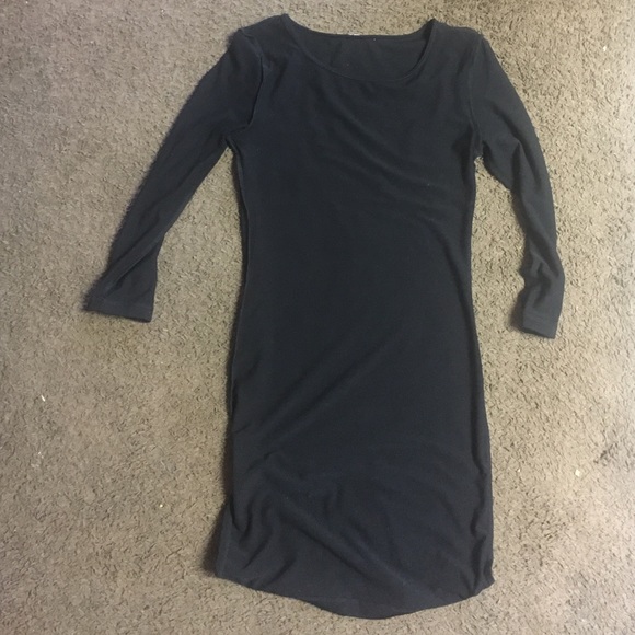 Tight little black dress